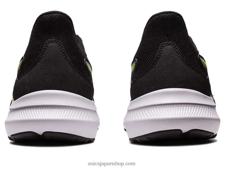 衝撃4 L20V544Asics ブラック/ライムの皮