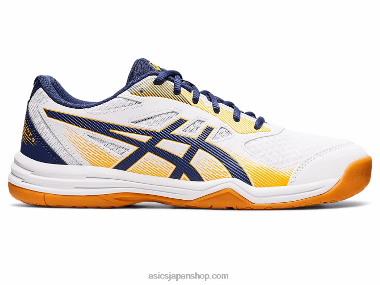 アップコート5 L20V1158Asics 白/深海