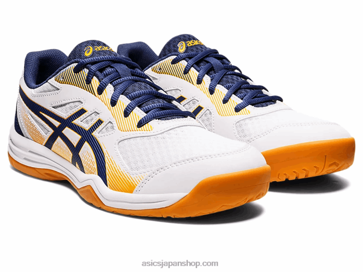 アップコート5 L20V1158Asics 白/深海