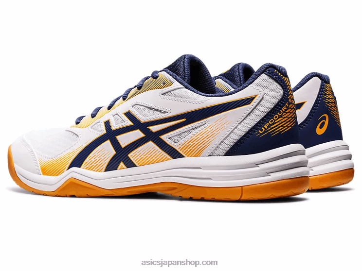 アップコート5 L20V1158Asics 白/深海