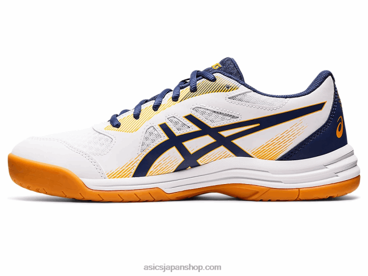アップコート5 L20V1158Asics 白/深海