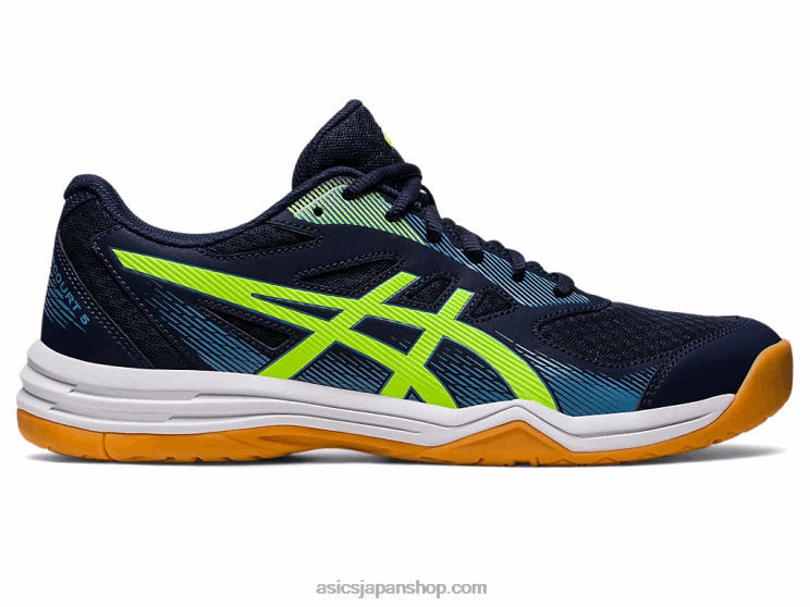 アップコート5 L20V466Asics ミッドナイト/ハザードグリーン