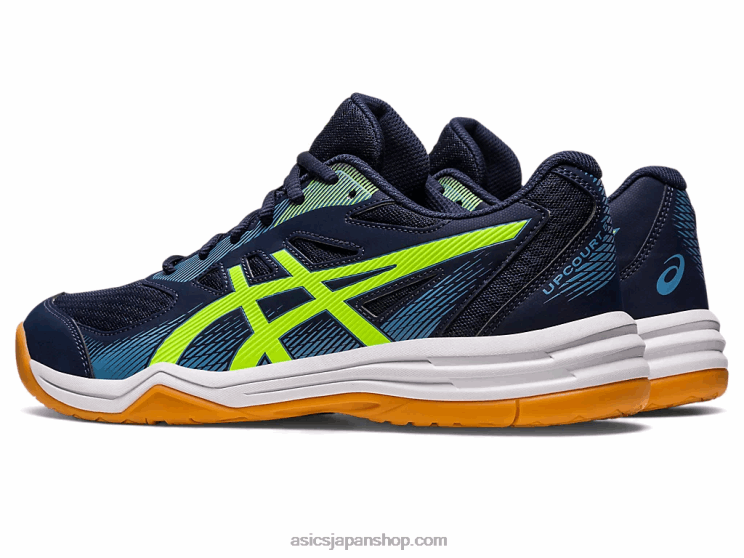 アップコート5 L20V466Asics ミッドナイト/ハザードグリーン