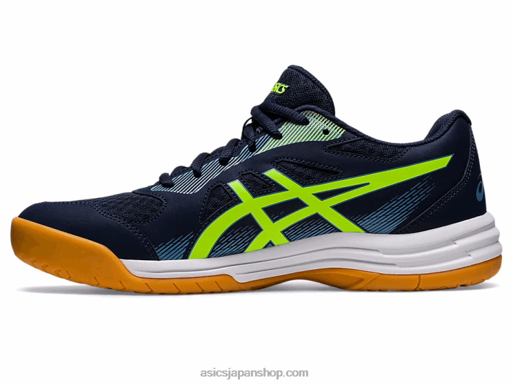 アップコート5 L20V466Asics ミッドナイト/ハザードグリーン