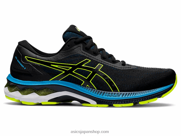 ゲルスペリオン5 L20V687Asics フレンチブルー/セーフティイエロー
