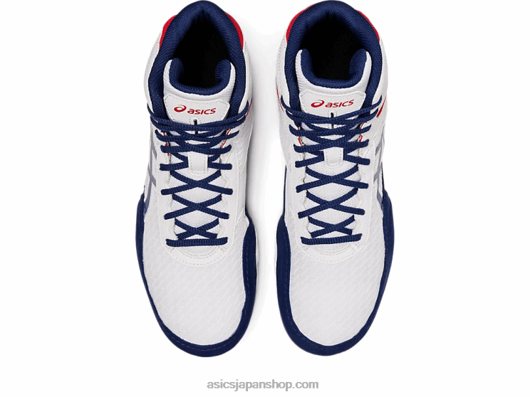 マットフレックス6 L20V1141Asics 白/深海