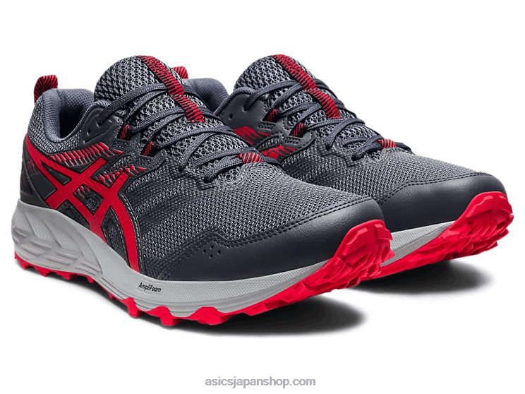 ゲルソノマ 6 L20V1777Asics キャリアグレー/エレクトリックレッド