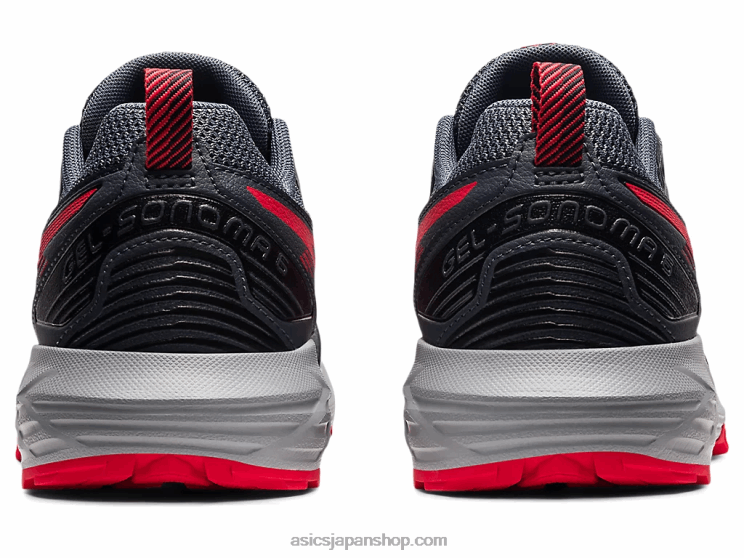 ゲルソノマ 6 L20V1777Asics キャリアグレー/エレクトリックレッド