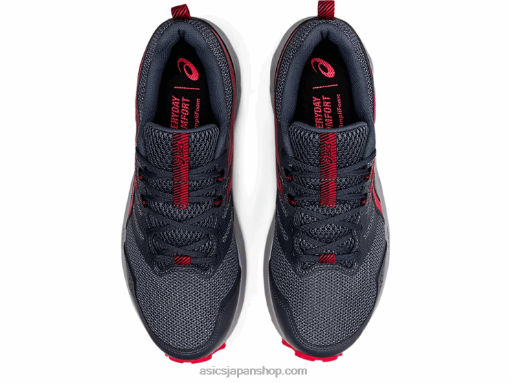 ゲルソノマ 6 L20V1777Asics キャリアグレー/エレクトリックレッド