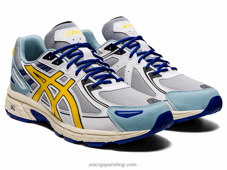 ジェルベンチャー6 L20V1823Asics ピエモンテグレー/鮮やかなイエロー