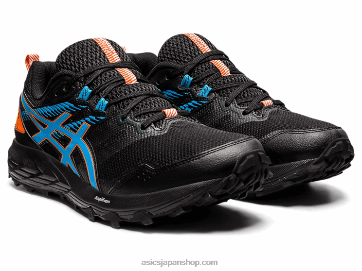 ゲルソノマ 6 L20V1952Asics ブラック/デジタルアクア
