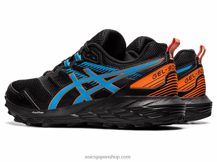 ゲルソノマ 6 L20V1952Asics ブラック/デジタルアクア