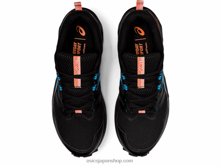 ゲルソノマ 6 L20V1952Asics ブラック/デジタルアクア