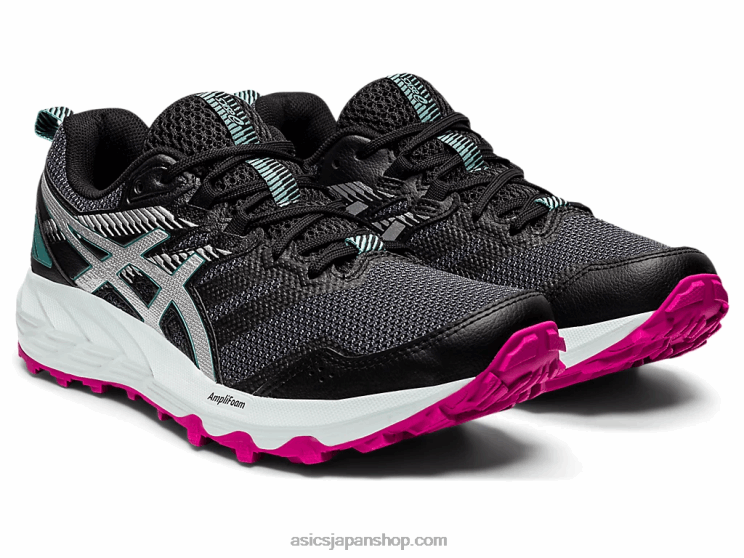 ゲルソノマ 6 L20V3558Asics ブラック/ピュアシルバー