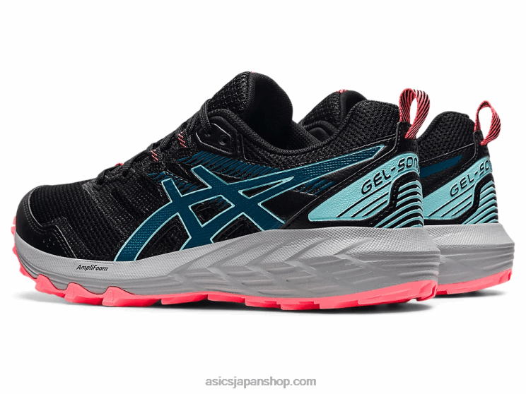 ゲルソノマ 6 L20V3748Asics ブラック/ディープシーティール