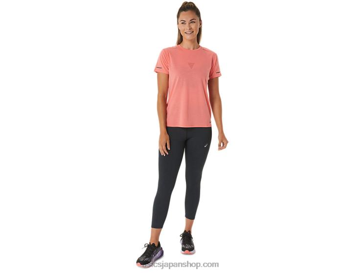 女性の距離供給 7/8 タイト L20V2497Asics パフォーマンスブラックヘザー