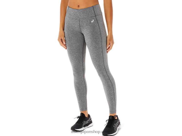 女性用 7/8 パフォーマンスタイト L20V3411Asics ダークグレーヘザー
