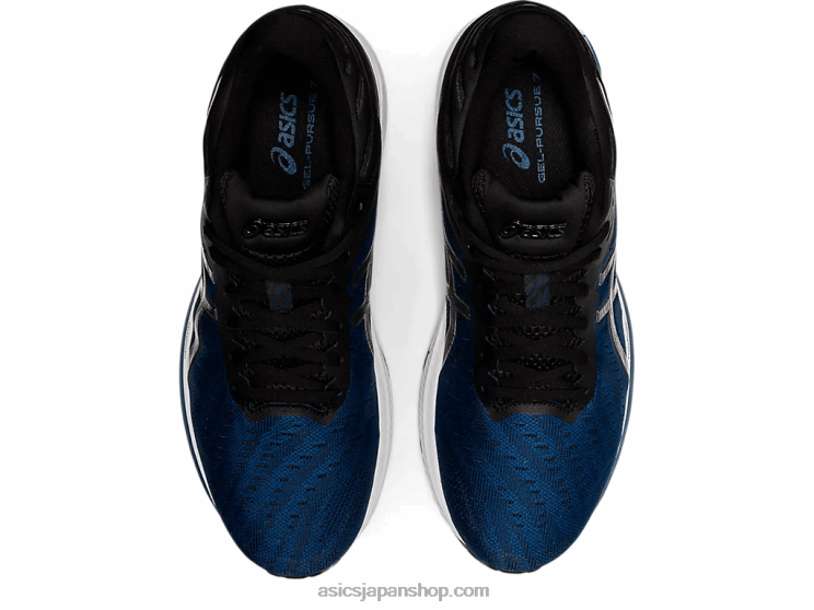 ジェル追跡 7 L20V1011Asics マコブルー/ブラック