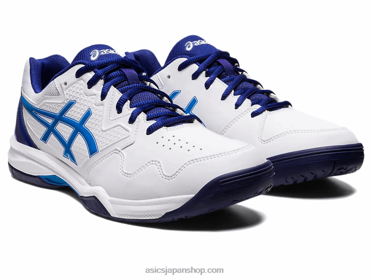 ジェル専用 7 L20V1148Asics ホワイト/エレクトリックブルー