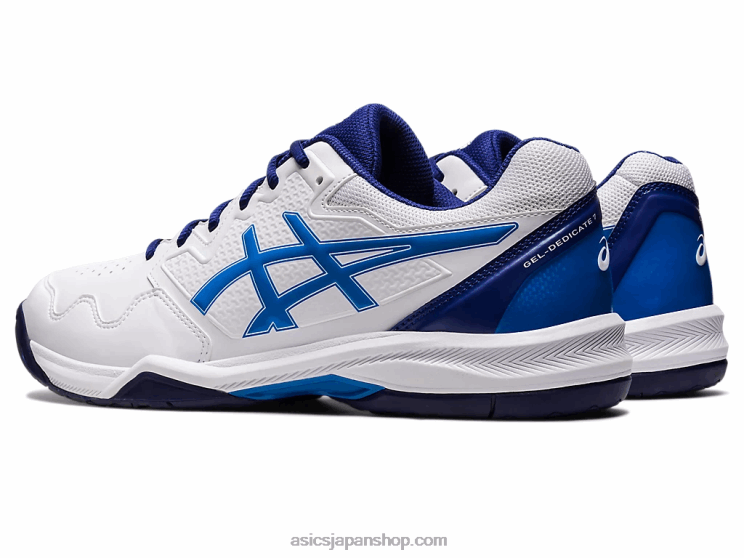 ジェル専用 7 L20V1148Asics ホワイト/エレクトリックブルー