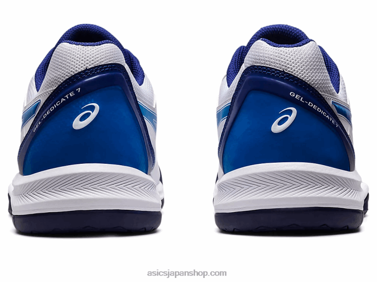 ジェル専用 7 L20V1148Asics ホワイト/エレクトリックブルー