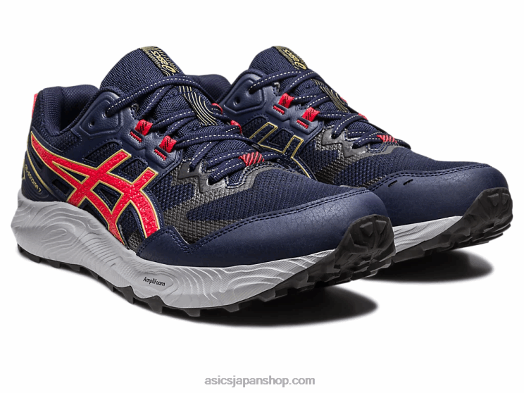 ゲルソノマ 7 L20V116Asics ミッドナイト/エレクトリックレッド