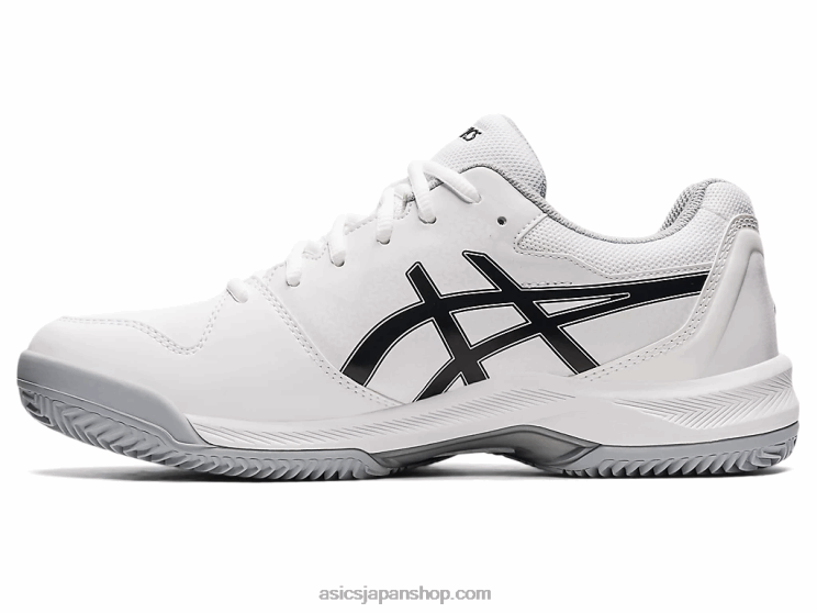 ジェルディディケート 7 クレイ L20V1583Asics 白黒