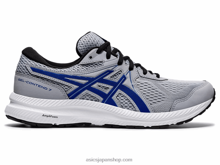 ジェルコンテント7 L20V1690Asics ピエモンテグレー/ブルー