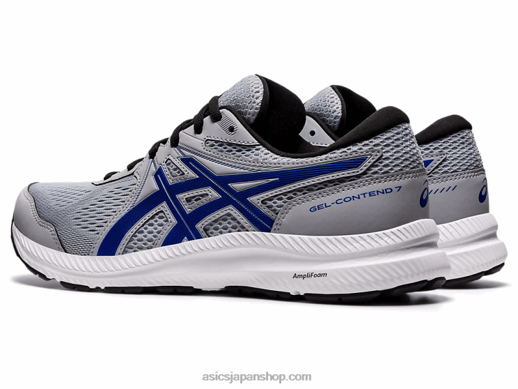ジェルコンテント7 L20V1690Asics ピエモンテグレー/ブルー