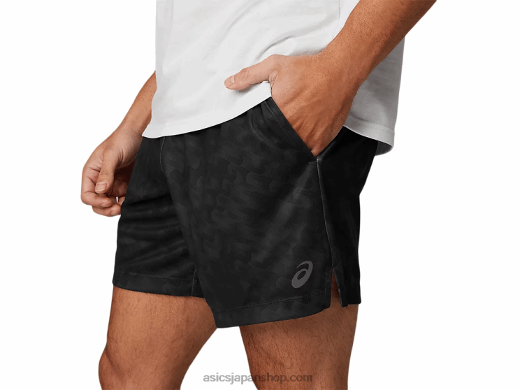 メンズ 7 インチ ニット トレーニング ショートパンツ L20V1779Asics パフォーマンスブラック