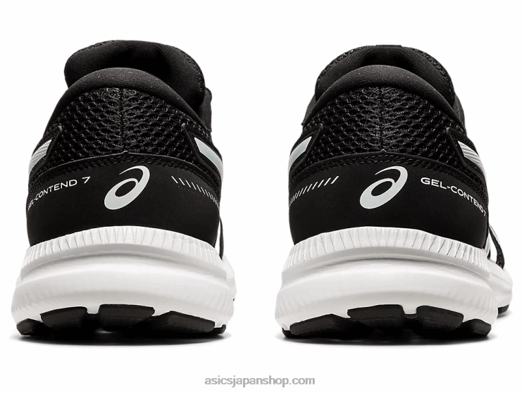 ジェルコンテント 7 エクストラワイド L20V1948Asics 黒、白