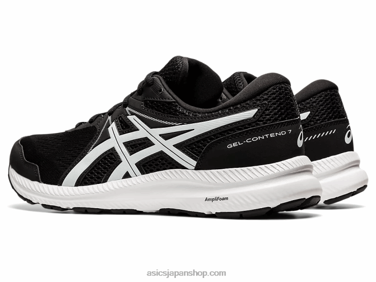 ジェルコンテント7 L20V1950Asics 黒、白
