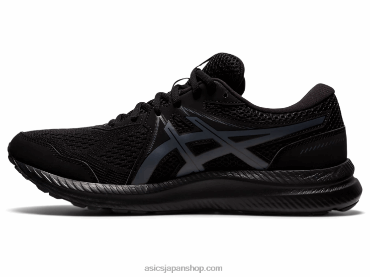 ジェルコンテント 7 エクストラワイド L20V1960Asics ブラック/キャリアグレー