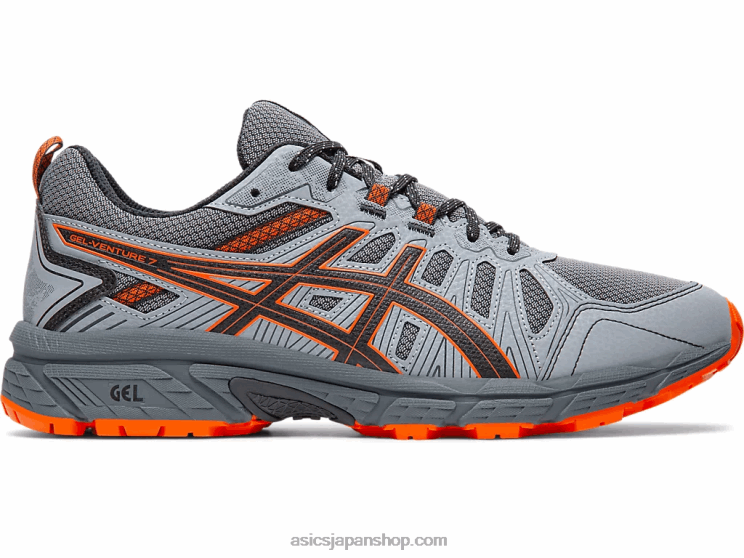 ゲルベンチャー 7 エクストラワイド L20V2110Asics キャリアグレー/ハバネロ