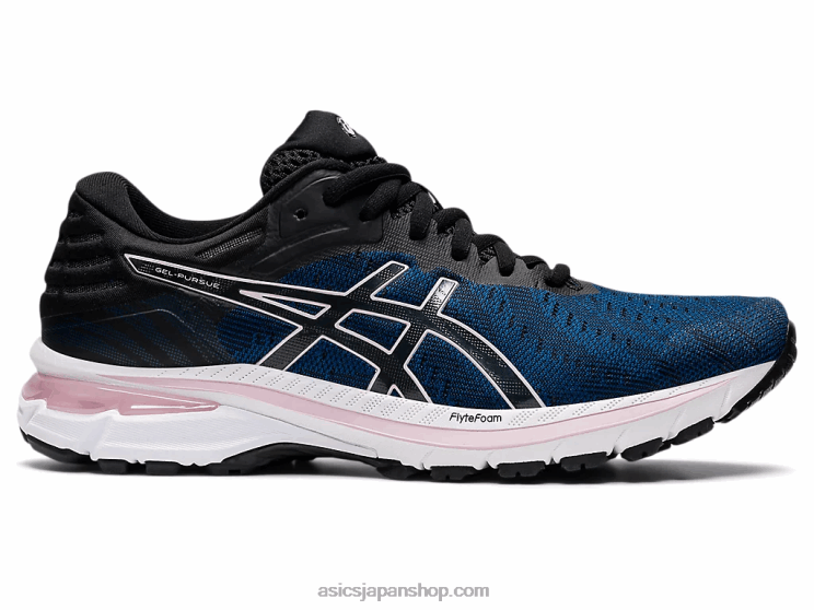 ジェル追跡 7 L20V2963Asics マコブルー/ブラック