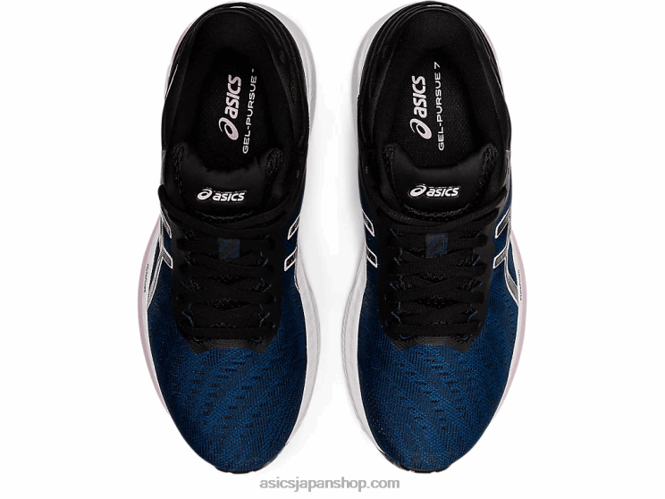 ジェル追跡 7 L20V2963Asics マコブルー/ブラック