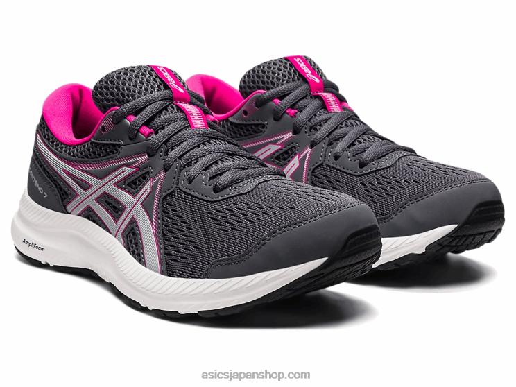 ジェルコンテント7 L20V3682Asics キャリアグレー/ピードモントグレー