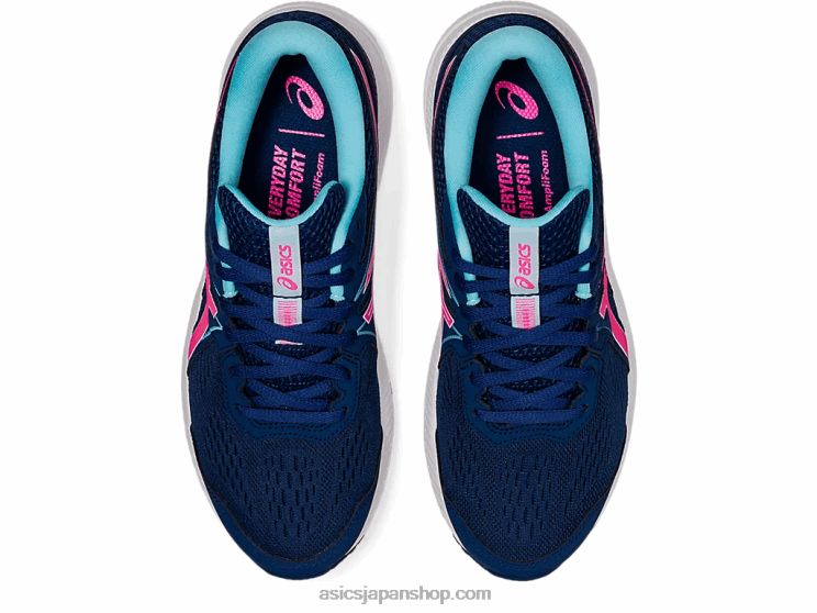 ジェルコンテント7 L20V3695Asics ミッドナイトブルー/ホットピンク