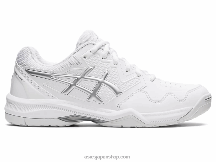ジェル専用 7 L20V3768Asics ホワイト/ピュアシルバー