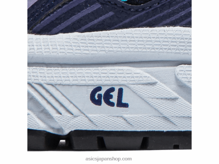 ゲルベンチャー7 L20V4008Asics 黒い銀