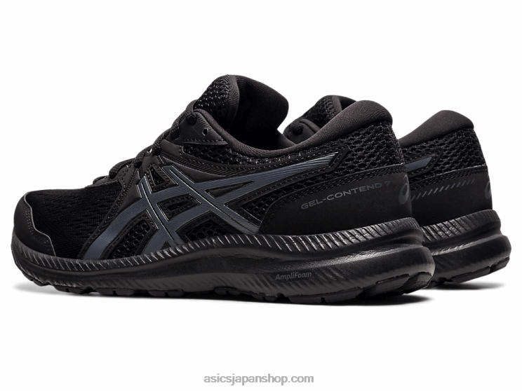 ジェルコンテント 7 ワイド L20V4013Asics ブラック/キャリアグレー