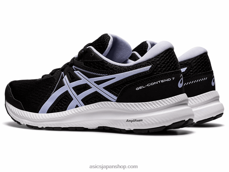 ジェルコンテント7 L20V4015Asics ブラック/ライラックオパール
