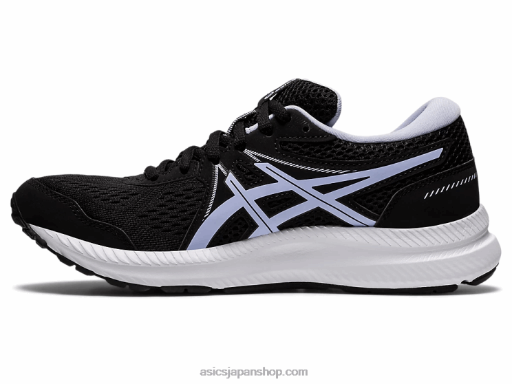 ジェルコンテント7 L20V4015Asics ブラック/ライラックオパール