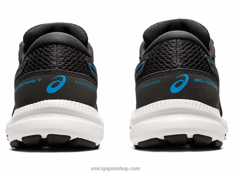ジェルコンテント7 L20V4024Asics グラファイトグレー/デジタルアクア