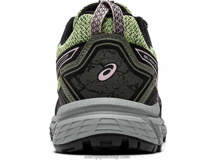 ゲルベンチャー7 L20V4118Asics 地衣類の緑/流域のバラ