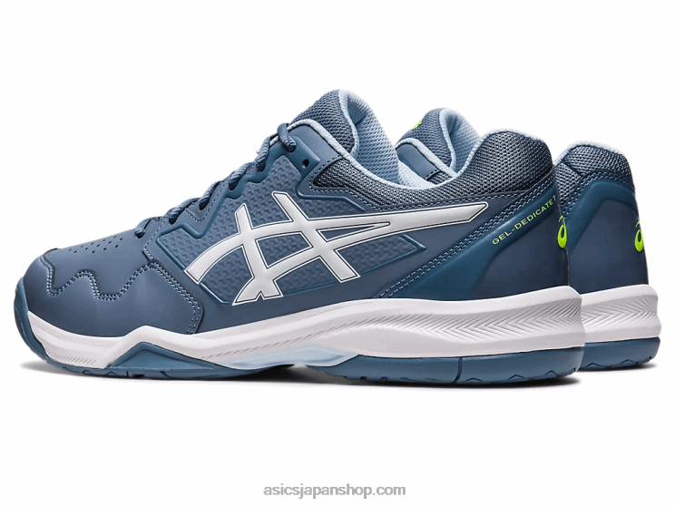 ジェル専用 7 L20V412Asics スチールブルー/ホワイト
