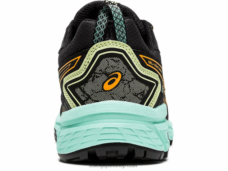 ゲルベンチャー 7 ワイド L20V4162Asics ブラック/オレンジポップ