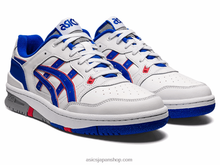 元89 L20V656Asics ホワイト/イリュージョンブルー