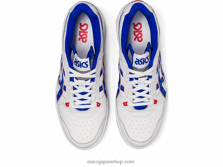 元89 L20V656Asics ホワイト/イリュージョンブルー