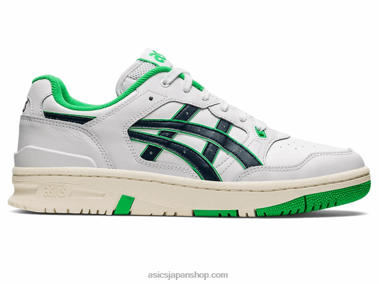 元89 L20V658Asics ホワイト/フレンチブルー